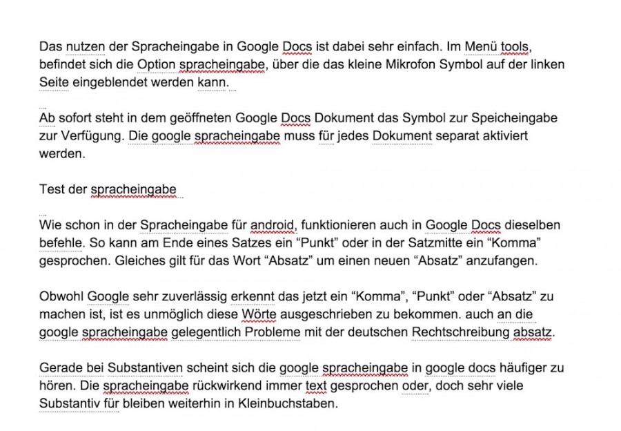 Google Docs: Texte per Spracheingabe diktieren - RandomBrick.de