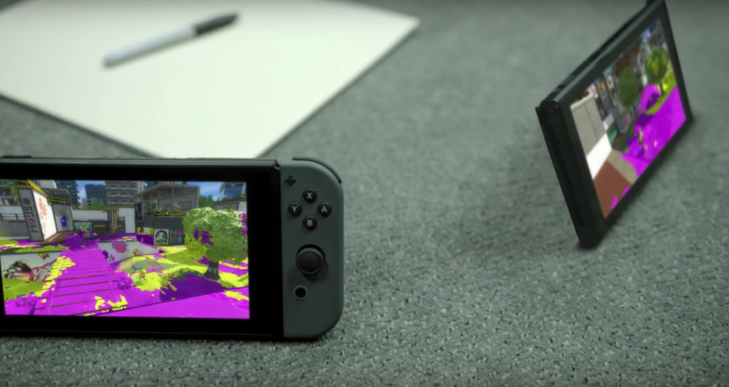 Nintendo Switch Konsole im Multiplayer