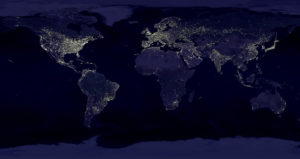 Die Welt bei Nacht