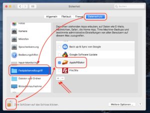 ApplePiBaker Festplattenvollzugriff
