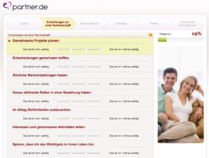 Persönlichkeitstest bei Partner.de