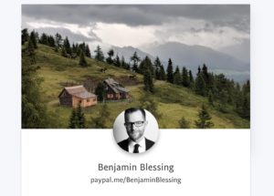 Unterstützung via PayPal.me