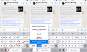 iPhone Tastatur ohne Umlaute einstellen