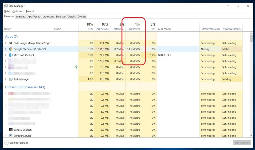 Windows 10 Task-Manager öffnen