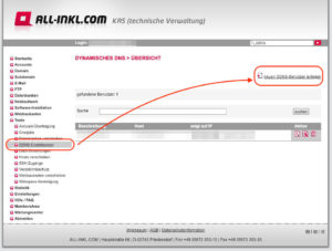 DynDNS bei All-Inkl.com einrichten