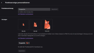 Kanalpunkte auf Twitch - Punkteanzeige personalisieren